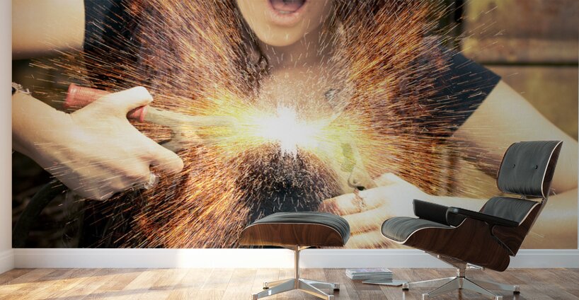 Electric Shock Wall Murals