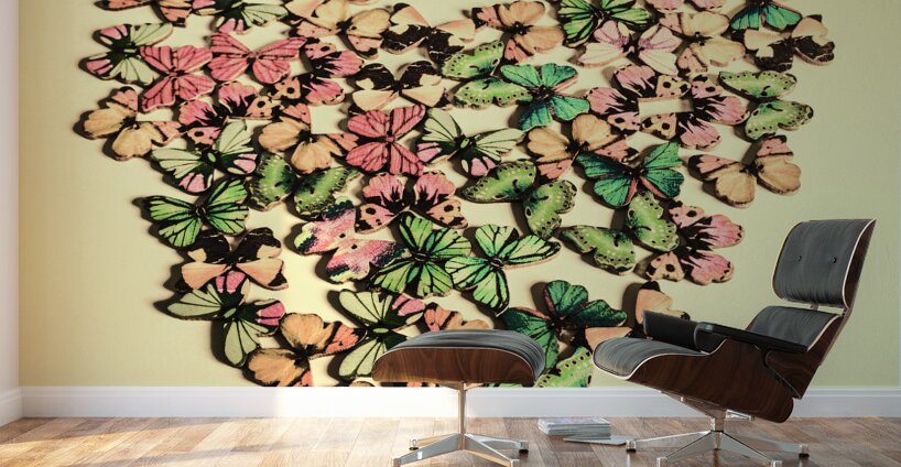 Nesting heart Wall Murals