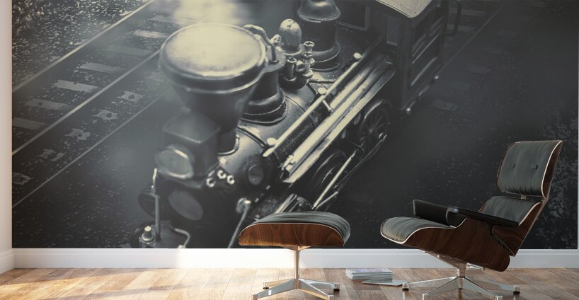 The Steam Age Wall Murals