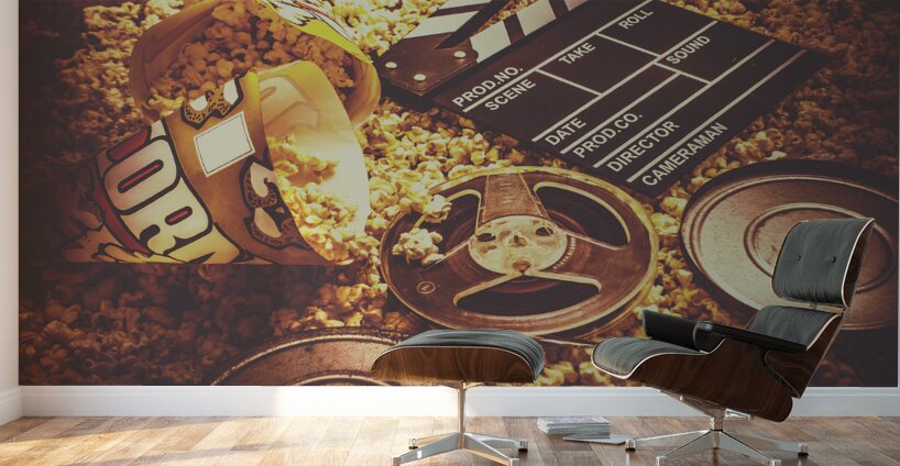 Home cinema art Wall Murals