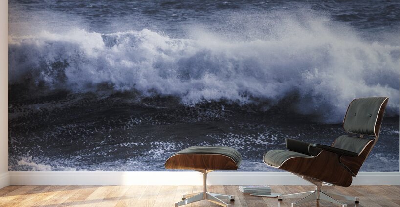 Wild coastal mist Wall Murals
