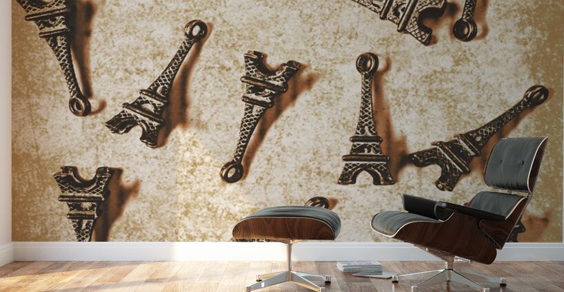 Time worn trinkets from vintage Paris Wall Murals
