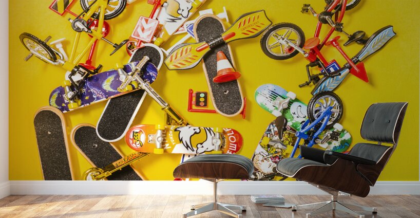 Stacks of fun Wall Murals