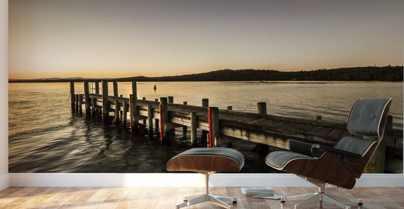 Swan River Jetty Wall Murals
