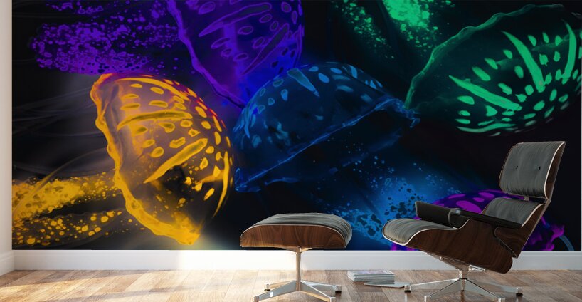 Tentacle dance  Wall Murals