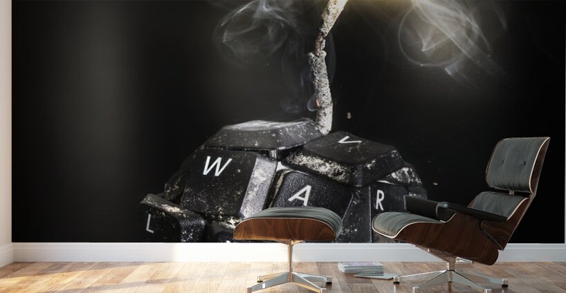 War on information Wall Murals