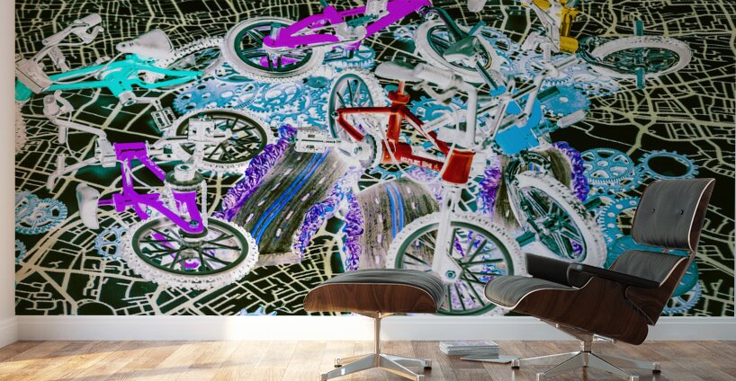 Gearing up Wall Murals