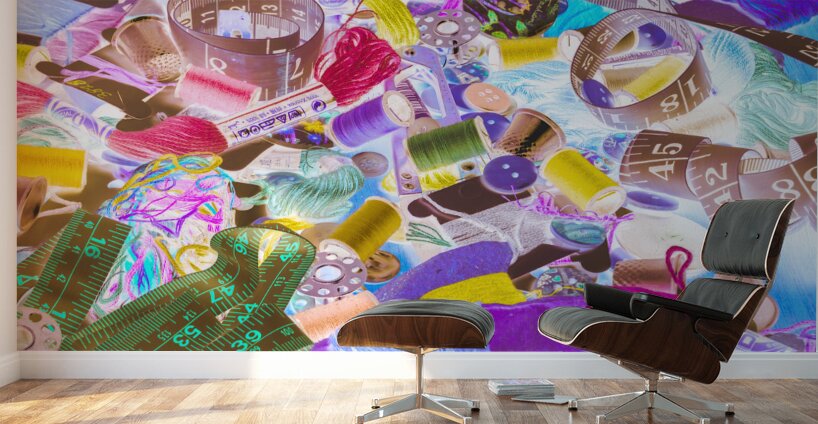 Creative clothing craft Wall Murals