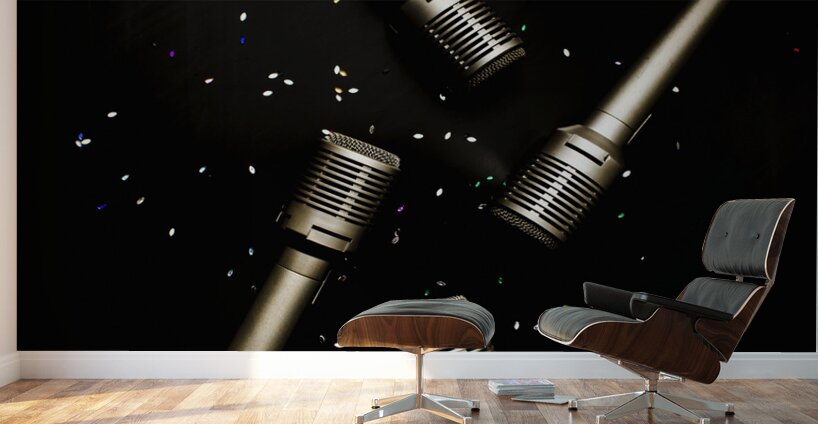 Glitz and glam in performing arts Wall Murals