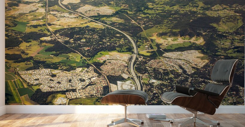 Gold Coast aerial photograph Wall Murals