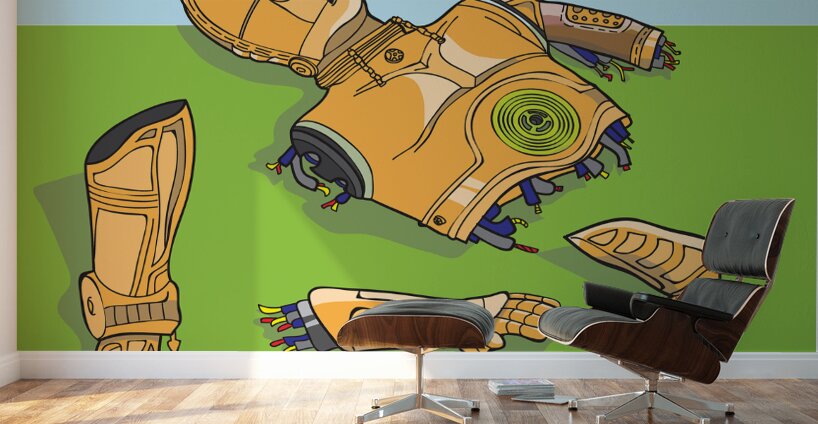 C-3POh! Wall Murals
