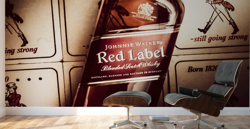 Johnnie Walker Red Label blended whisky  Wall Murals