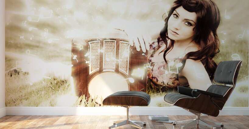 Music Notes Wall Murals