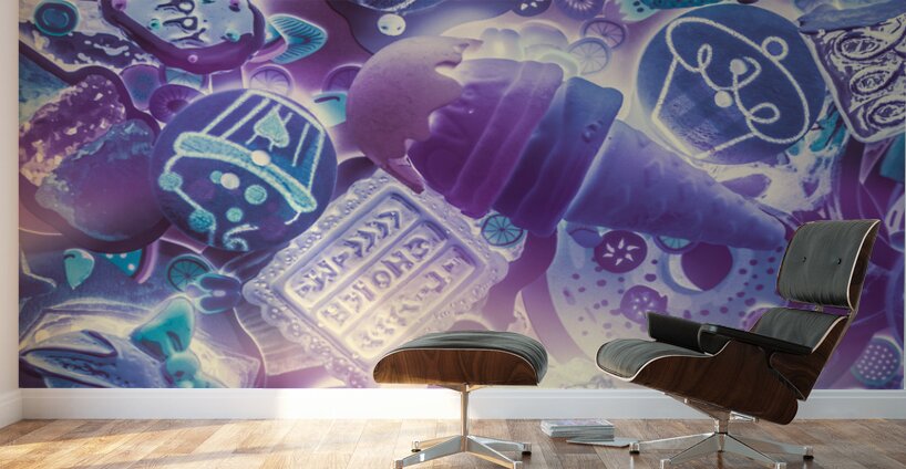 Flavor flare Wall Murals