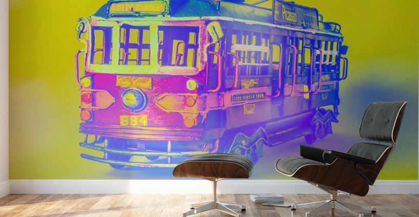 Commuter pop Wall Murals