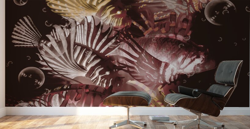 Exotic depths Wall Murals