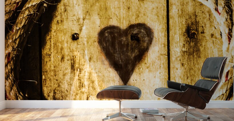 Ship shape heart Wall Murals