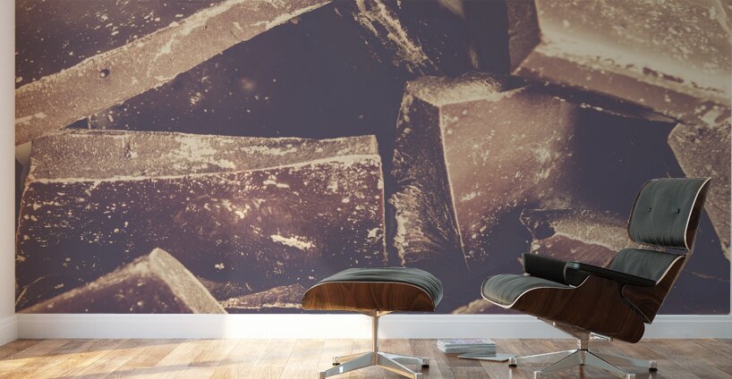 Dark chocolate delight Wall Murals
