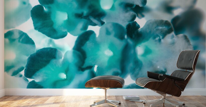 Lantana blue Wall Murals