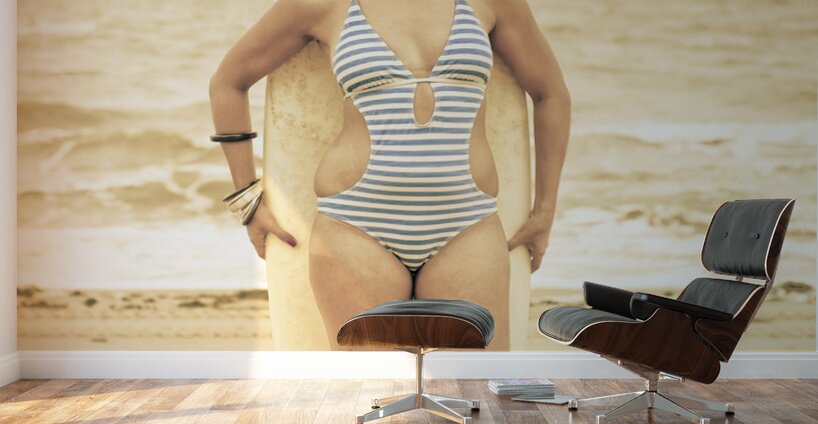 Grunge Surfer Wall Murals