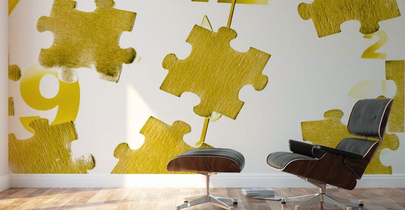 Golden gauge Wall Murals