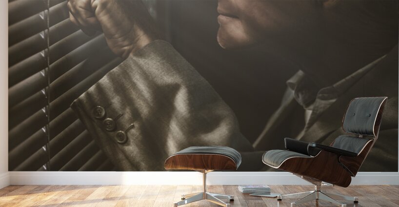 Blind suspicion Wall Murals