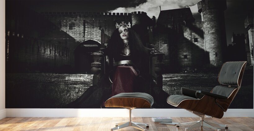 Queen of the dark monarch Wall Murals