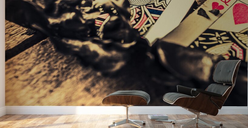 Royal flush Wall Murals