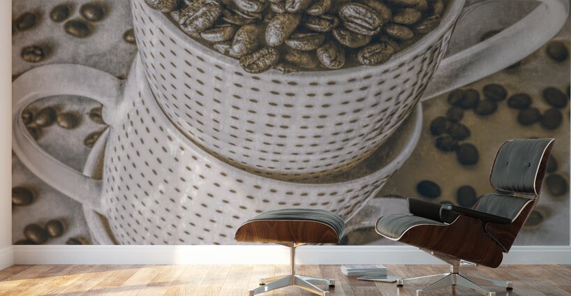 Coffee high Wall Murals