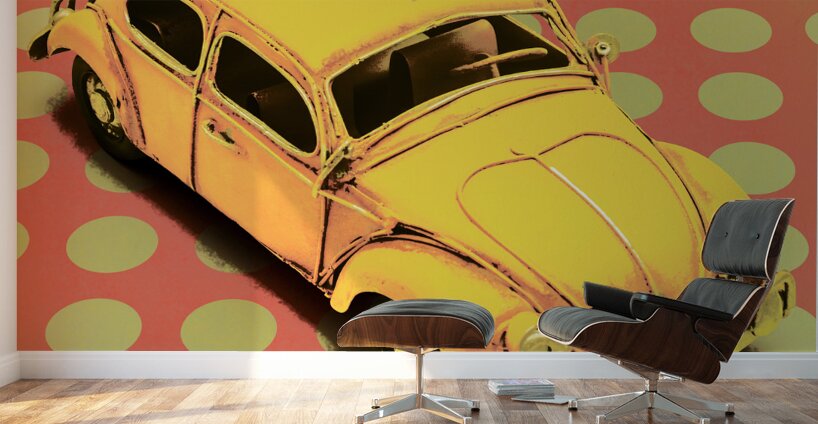 Car Toon Wall Murals