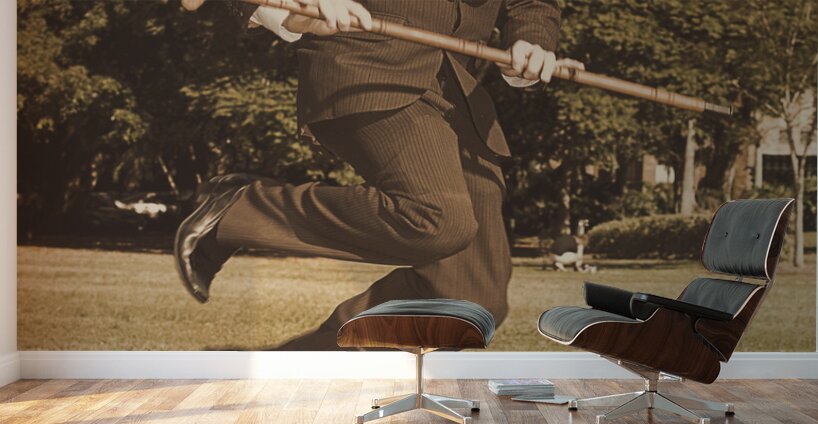 Vintage Happy Dance Wall Murals