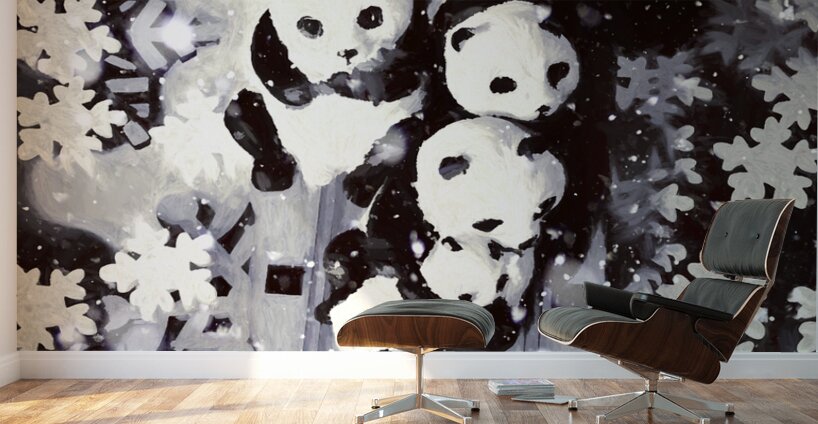 Frosty fun Wall Murals