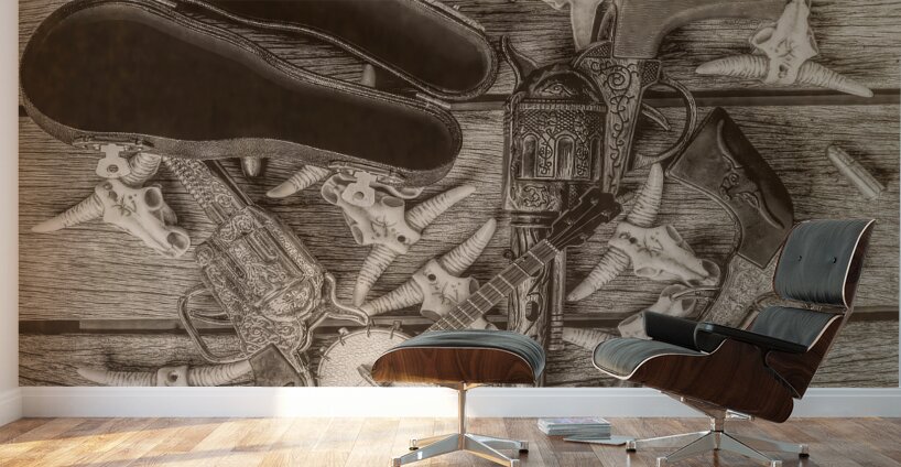 Rustic western charm Wall Murals