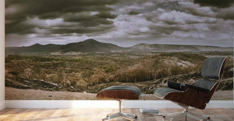 Dramatic wide Mount Perry landscape  Wall Murals