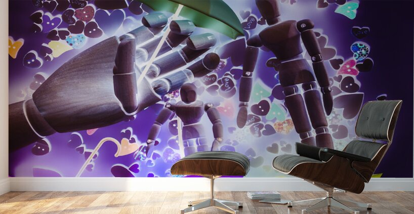 Rain songs in-verse Wall Murals