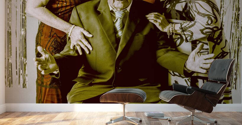 Masked revelry Wall Murals