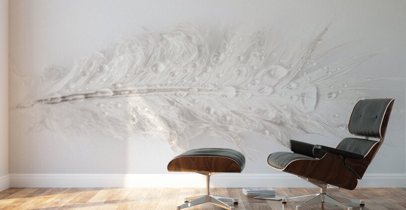 Feathery Wall Murals