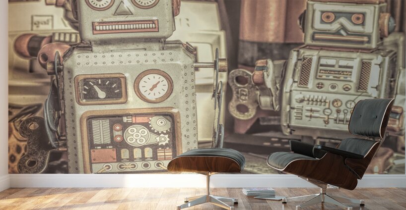 Nostalgic memorabilia Wall Murals