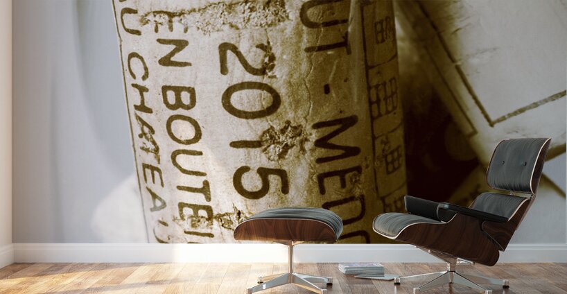 Fine wine glass Wall Murals