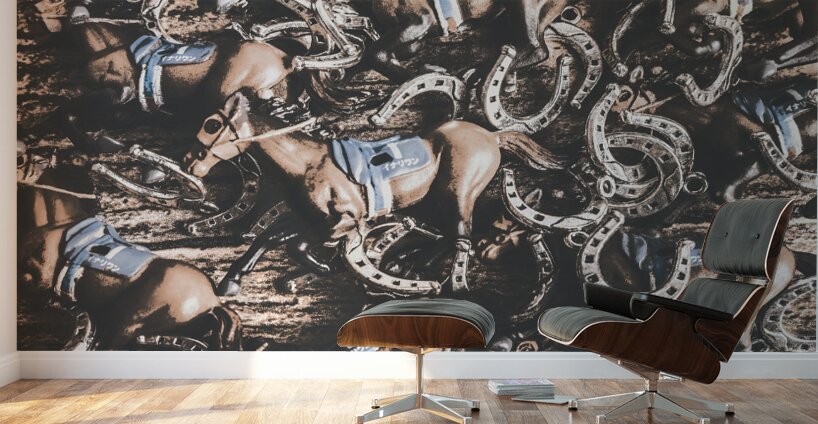 Race tangle Wall Murals