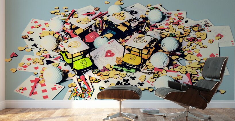 Fairway affair Wall Murals