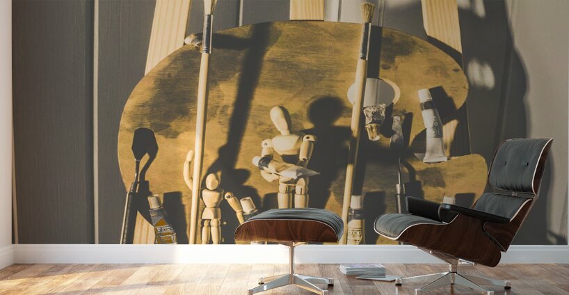 Puppetry of painters  Wall Murals