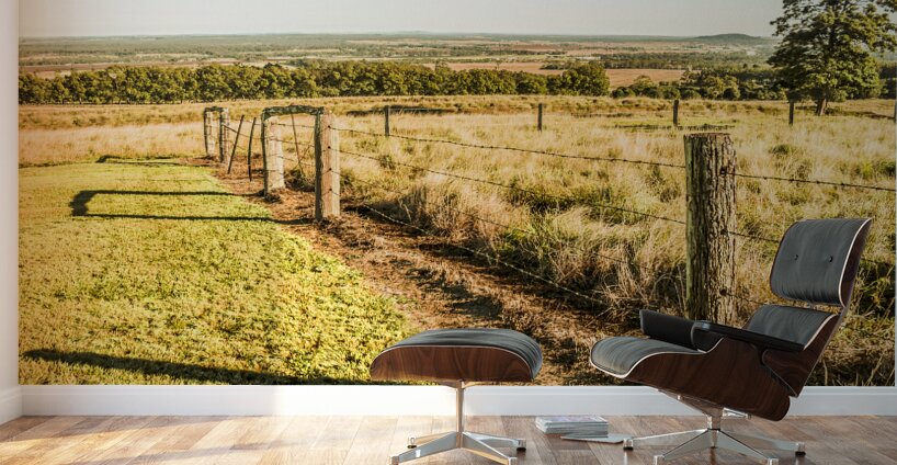 Farmland view Wall Murals