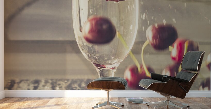 Cherry plonk Wall Murals