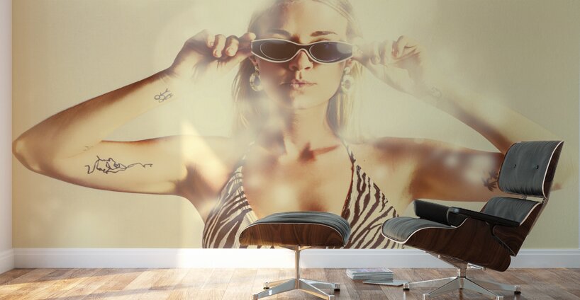 Flares And Shades Wall Murals