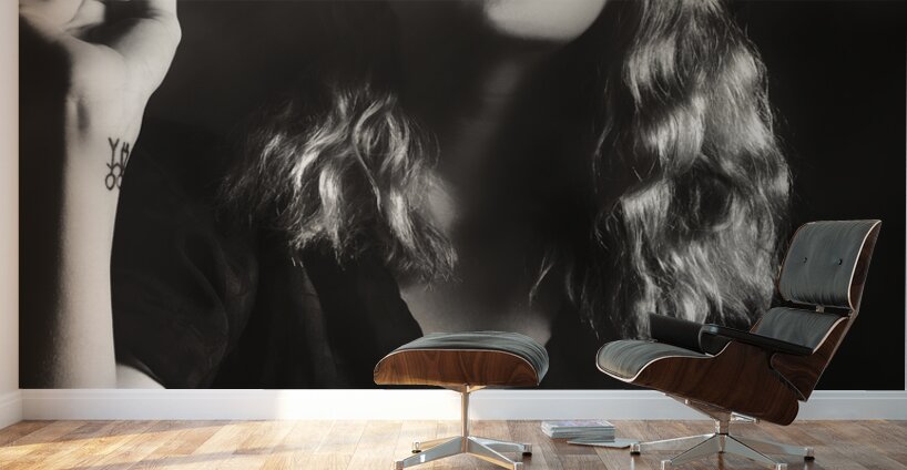 Drama Lit Noir  Wall Murals