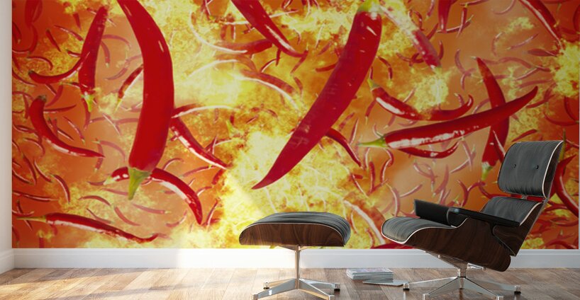 Scorchilli Wall Murals