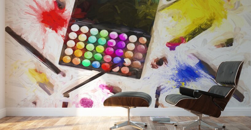 Explosion Of Color Wall Murals