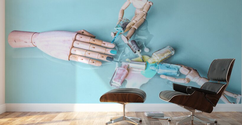 Mannequin Manicure Wall Murals