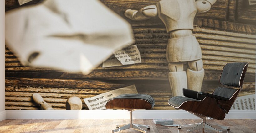 In Light Of Study Wall Murals